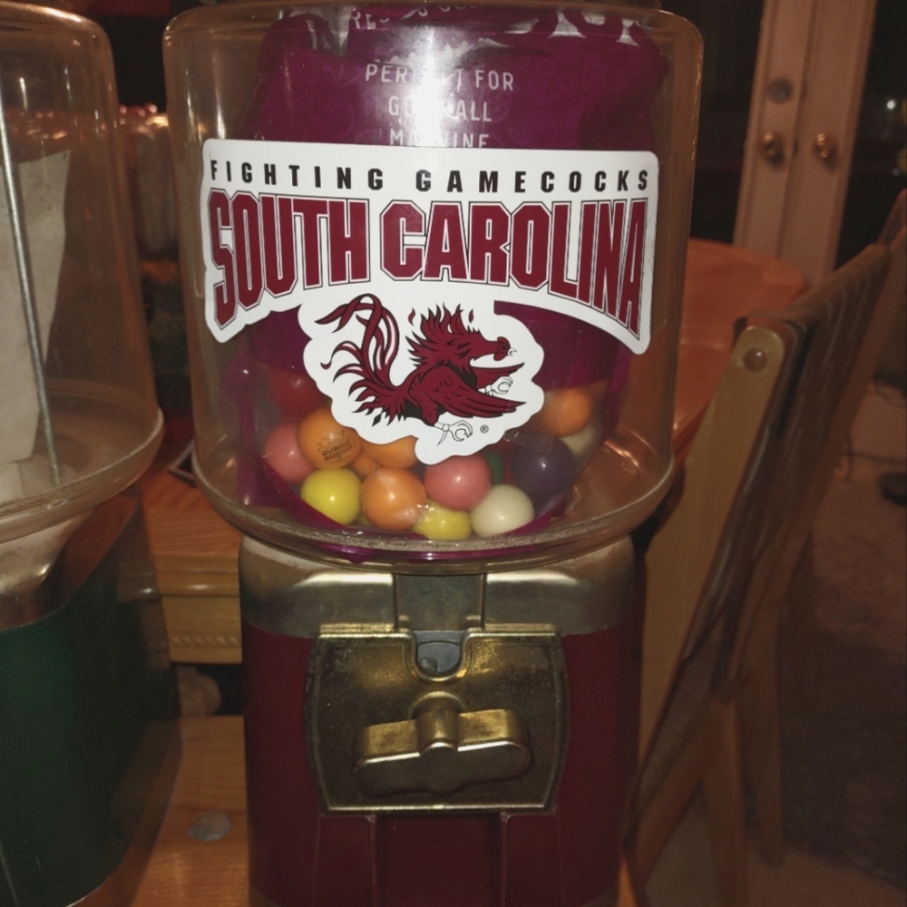 Gamecocks Gumball Machine